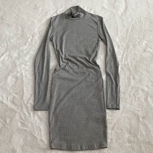 NWOT Forever 21 Ribbed Turtleneck Long Sleeve Dress